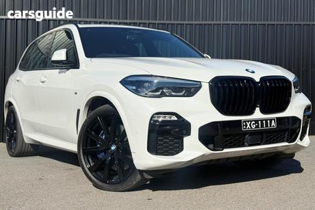White 2019 BMW X5 Wagon Xdrive 30D