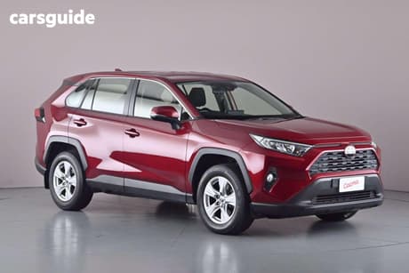 Red 2021 Toyota RAV4 Wagon Gx (2Wd)
