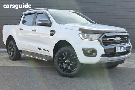White 2021 Ford Ranger Double Cab Pick Up Wildtrak 2.0 (4X4)