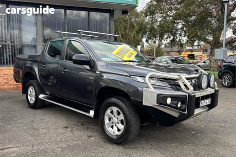 Grey 2021 Mitsubishi Triton Double Cab Pick Up Glx+ (4X4)