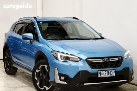 Blue 2021 Subaru XV Wagon Hybrid S Awd
