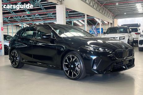 Black 2026 BMW 120 Hatchback M Sport