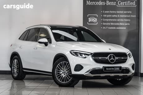 White 2025 Mercedes-Benz GLC200 Wagon 4Matic