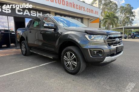 Grey 2022 Ford Ranger Double Cab Pick Up Wildtrak 2.0 (4X4)