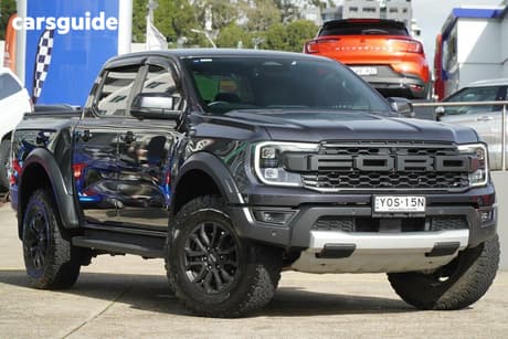 Grey 2023 Ford Ranger Double Cab Pick Up Raptor 3.0 (4X4)