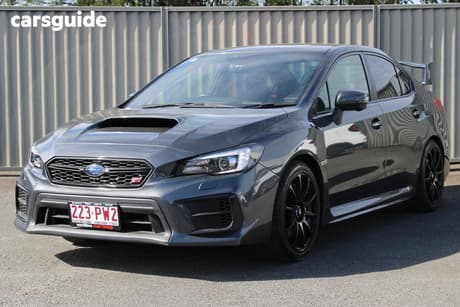 Grey 2020 Subaru WRX Sedan Sti Premium (Awd)