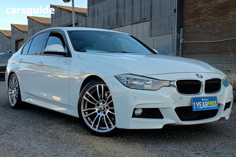 White 2013 BMW 328I Sedan Modern Line