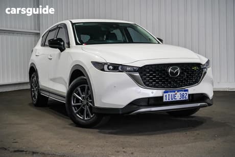 White 2022 Mazda CX-5 Wagon Touring Active (Awd)