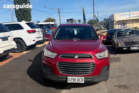 Burgundy 2016 Holden Captiva Wagon 7 Ls (Fwd)