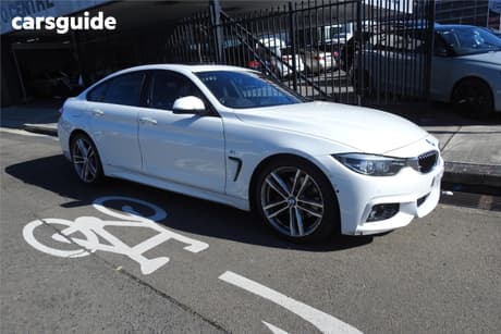 White 2017 BMW 430I Coupe Gran Coupe