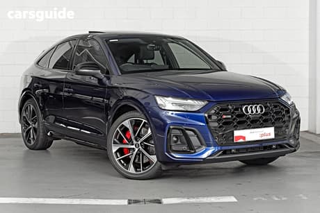 Blue 2022 Audi SQ5 Sportback 3.0 Tdi Quattro Mhev