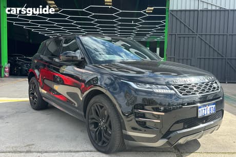 Black 2021 Land Rover Range Rover Evoque Wagon P200 R-Dynamic S (147Kw)