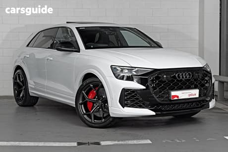 White 2025 Audi RS Q8 Wagon 4.0 Tfsi Quattro Mhev