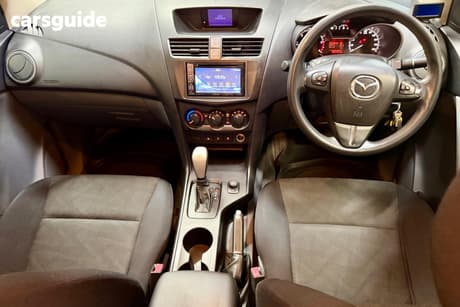 Silver 2013 Mazda BT-50 Dual Cab Utility Xt (4X4)