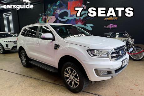 White 2018 Ford Everest Wagon Trend (4Wd)
