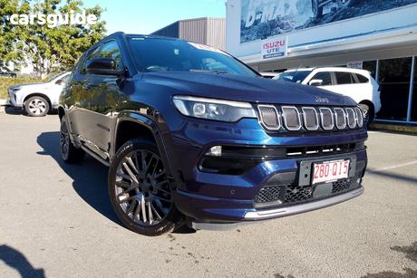 Blue 2021 Jeep Compass Wagon S-Limited (4X4)