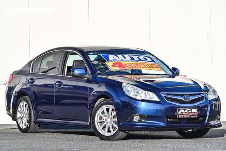Blue 2012 Subaru Liberty Sedan 2.5I