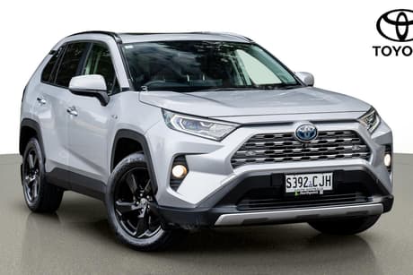 Silver 2021 Toyota RAV4 Wagon Cruiser (Awd) Hybrid