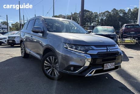 Grey 2021 Mitsubishi Outlander Wagon Exceed 7 Seat (Awd)
