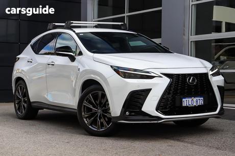 White 2024 Lexus NX350H Wagon F Sport Hybrid 2Wd