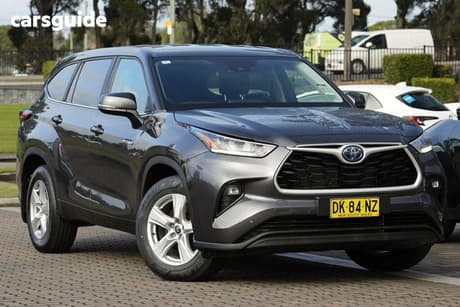 Grey 2023 Toyota Kluger Wagon Gx Hybrid Awd