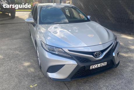 Silver 2019 Toyota Camry Sedan Ascent Sport