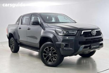 Silver 2024 Toyota Hilux Double Cab Pick Up Rogue 48V (4X4)