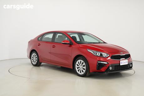 Red 2020 Kia Cerato Sedan S