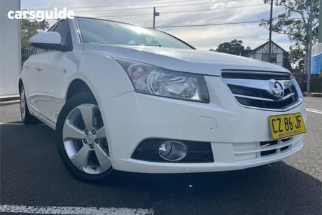White 2009 Holden Cruze Sedan Cdx