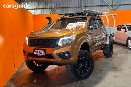 Gold 2015 Nissan Navara Dual Cab Utility St-X (4X4)
