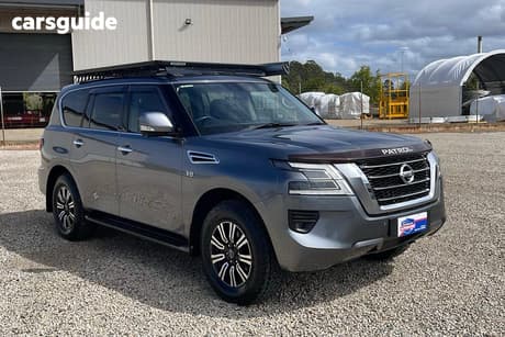 Grey 2021 Nissan Patrol Wagon Ti (4X4)