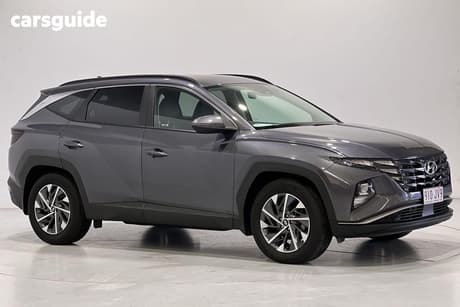 Beige 2024 Hyundai Tucson Wagon Elite (Awd)
