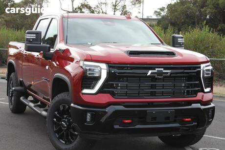 Red 2026 Chevrolet Silverado HD Ute Tray LTZ PREMIUM W/TECH PACK 4X4