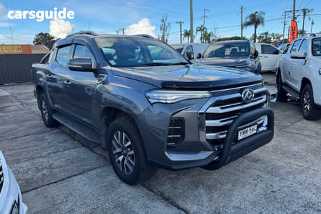 Grey 2023 LDV T60 Double Cab Utility Max Pro (4X4)