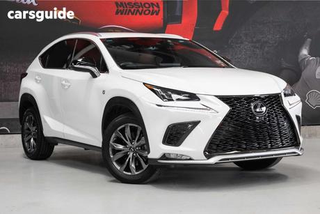 White 2020 Lexus NX300 Wagon F Sport (Fwd)