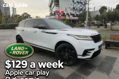 White 2017 Land Rover Range Rover Velar SUV D240 R-DYNAMIC SE 4WD