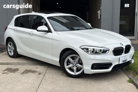White 2018 BMW 118I Hatchback Sport Line