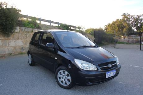 Black 2008 Hyundai Getz Hatchback Sx