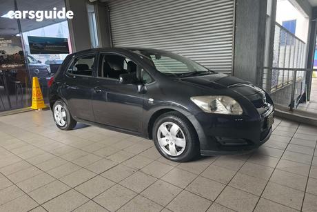 Black 2009 Toyota Corolla Hatchback Ascent