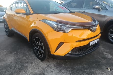 Yellow 2017 Toyota C-HR Wagon Koba (Awd)