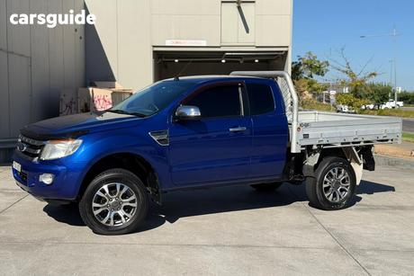 Blue 2014 Ford Ranger Super Cab Utility Xlt 3.2 (4X4)