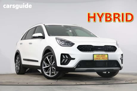 White 2021 Kia Niro Wagon Hev Sport (Hybrid)