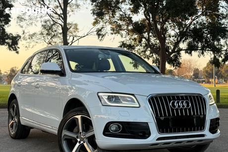 White 2016 Audi Q5 Wagon