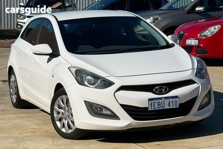 White 2012 Hyundai I30 Hatch ACTIVE GD