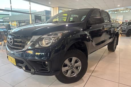 Blue 2018 Mazda BT-50 Dual Cab Utility Xt (4X4)