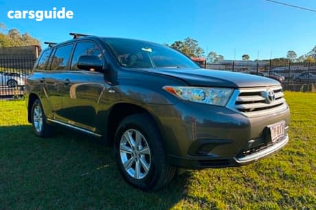 Grey 2010 Toyota Kluger Wagon Kx-R (Fwd) 7 Seat