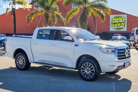 White 2023 GWM UTE Dual Cab Utility Cannon (4X4)
