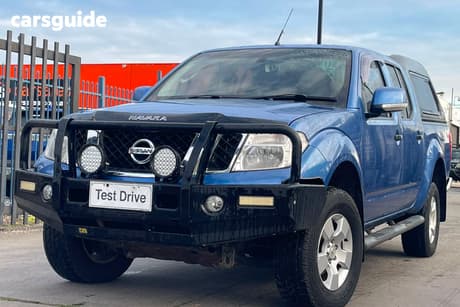 Blue 2012 Nissan Navara Dual Cab Pick-up St (4X2)