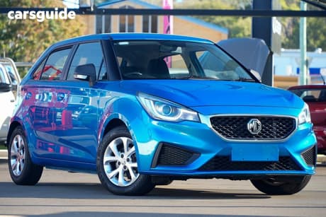 Blue 2022 MG MG3 Hatchback Core