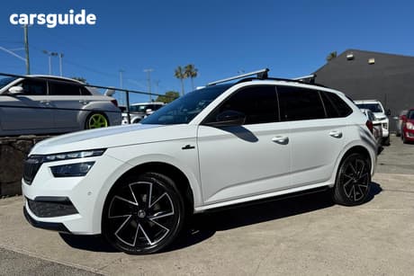 White 2021 Skoda Kamiq Wagon 110Tsi Monte Carlo